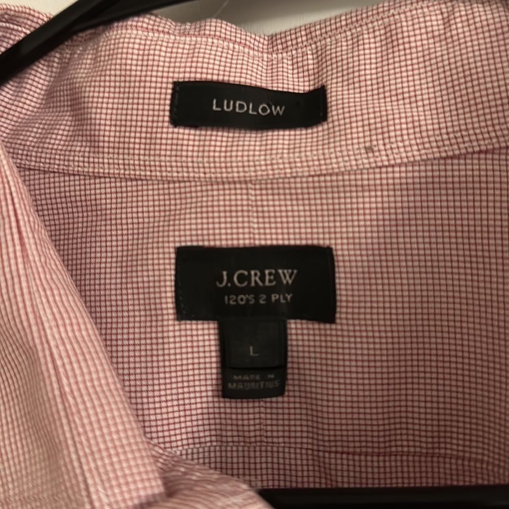 J. Crew Ludlow button down Size L - Picture 2 of 2